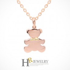 14K 베이비 곰 목걸이